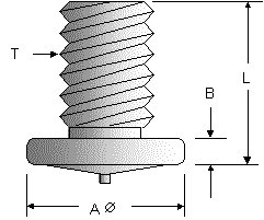 Threaded CD Ground Stud Diagram