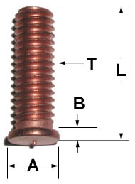 Flanged CD Weld Studs